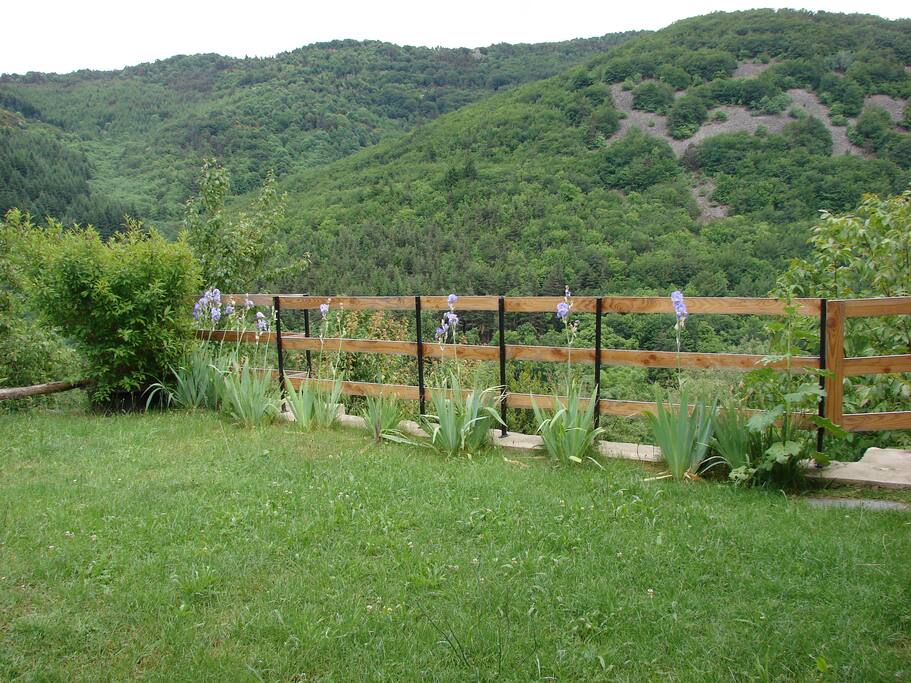 Vue de la terrasse côté Est