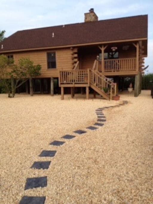 Front of cabin