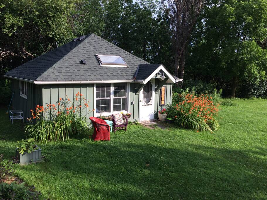 Your own cottage on a 3-acre heritage farm property.