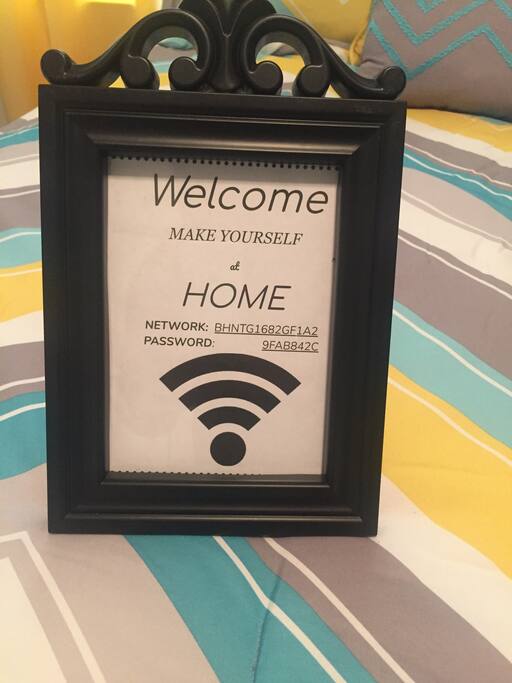 No need to ask for the WIFI code!