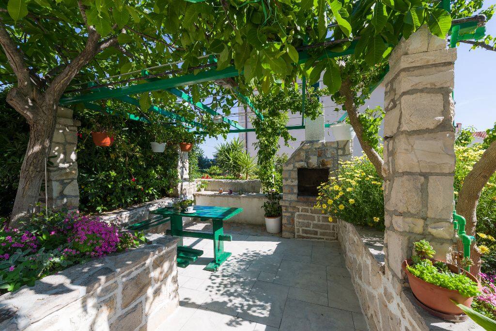 Terrace with grill