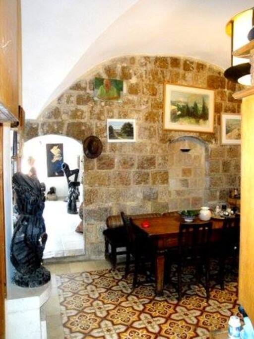 The dining room