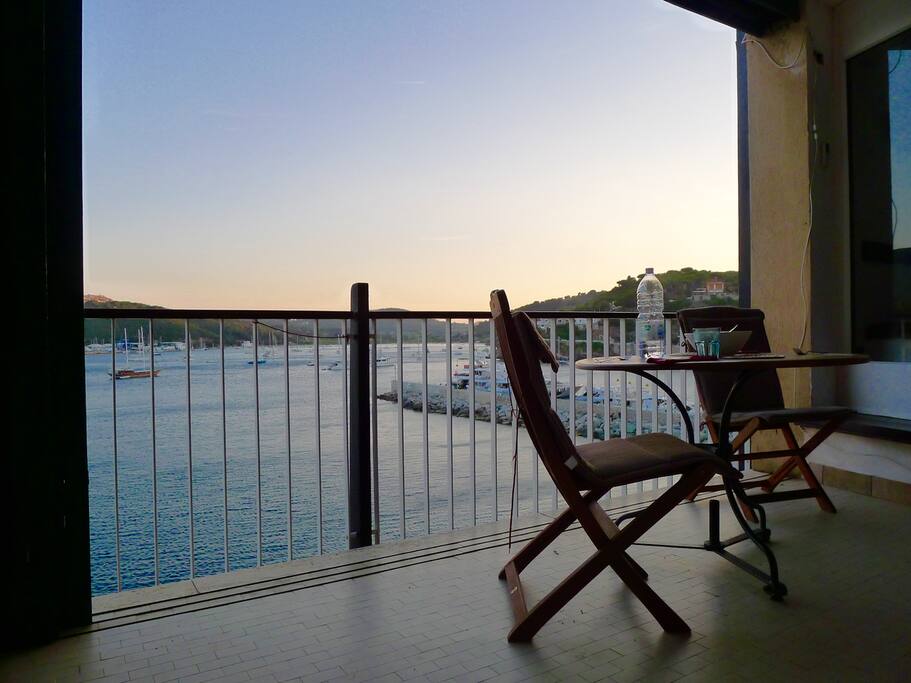 Balkon zum Meer