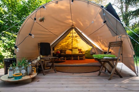 Cabin Canvas Cosy Private Cabin Tent Garden Tiny Houses