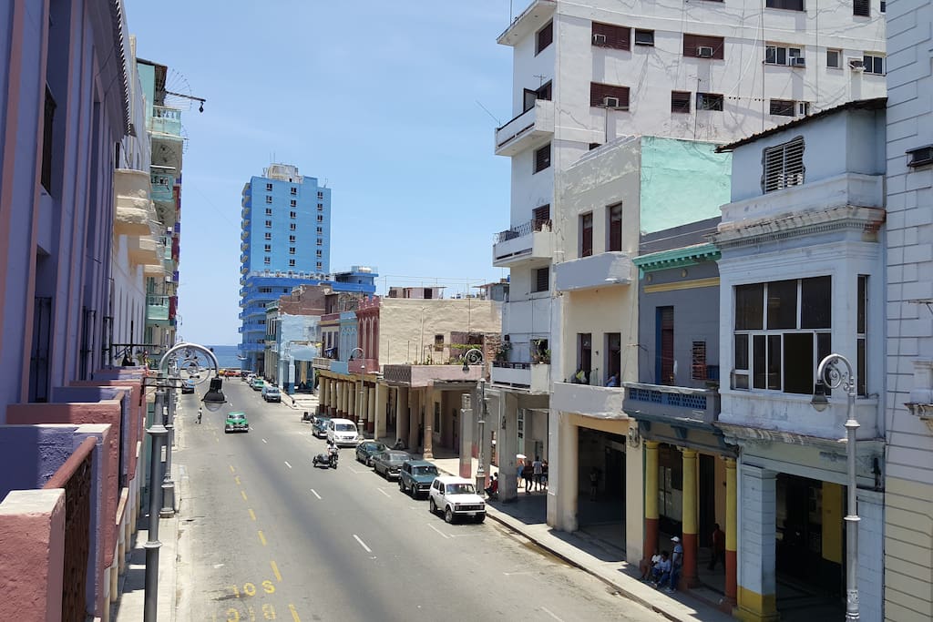 Two blocks away from Malecon