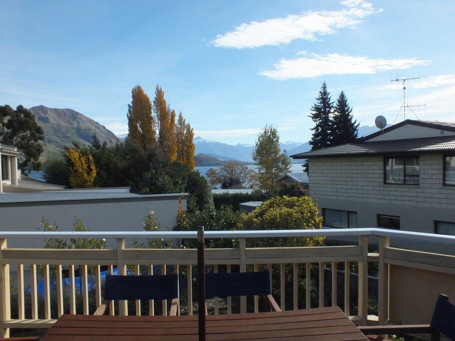 view from the balcony