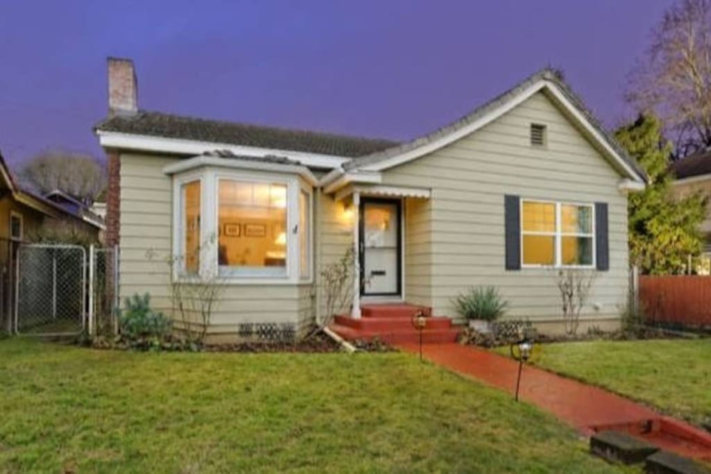 The first floor of this 1926 bungalow home is all yours! The downstairs is private and inaccessible.