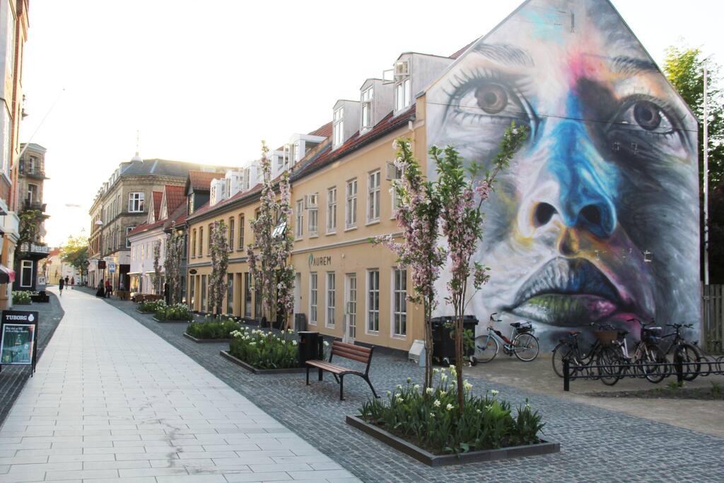 Beginning of pedestrian street