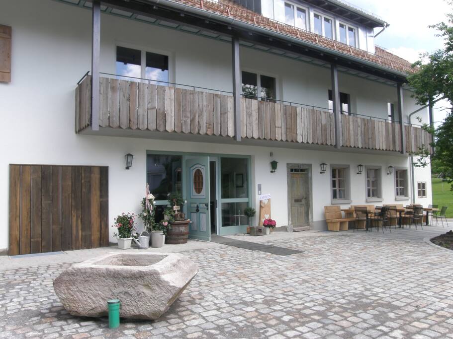Eingang zum Appartment