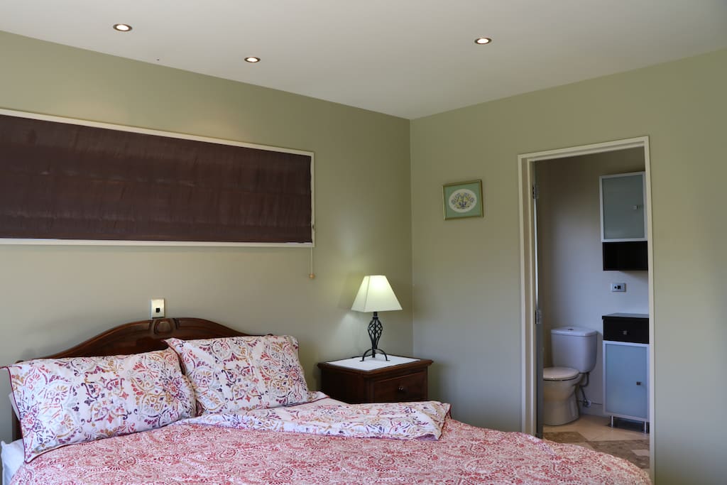 Queen bedroom with large ensuite.