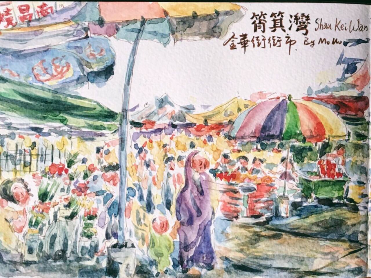 默默手绘香港 感受街市独有的生活气息 香港旅游攻略 尽在airbnb爱彼迎