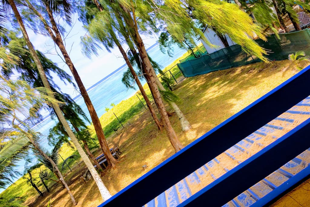Ocean view from bungalow