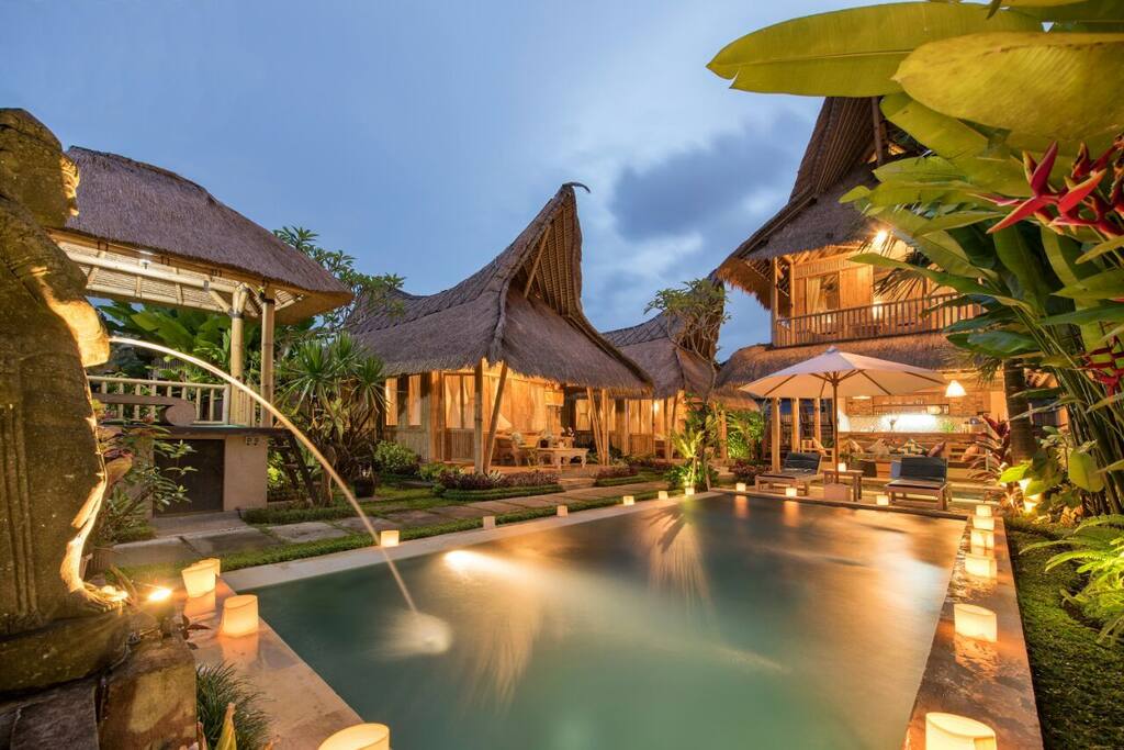 Laksmi Tropical Bamboo Villa Villas louer Ubud Bali Laksmi Tropical Bamboo Villa Villas louer Ubud Bali