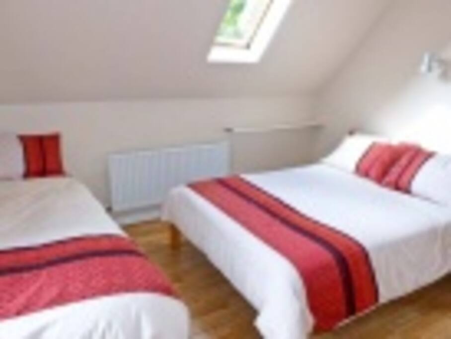 family bedroom upstairs