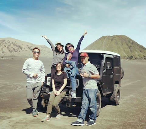 Bromo Ijen tour, for 6 people 3D/2N.90$/person