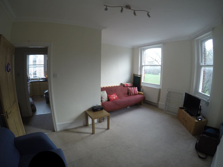 Living Room overlooking park