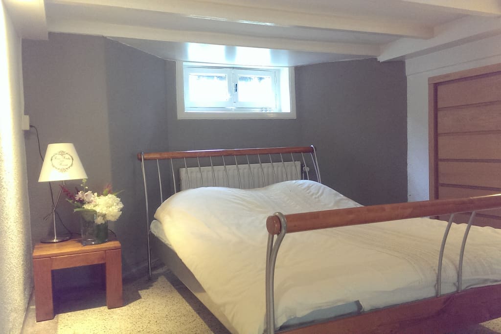 bedroom with lots of closet space