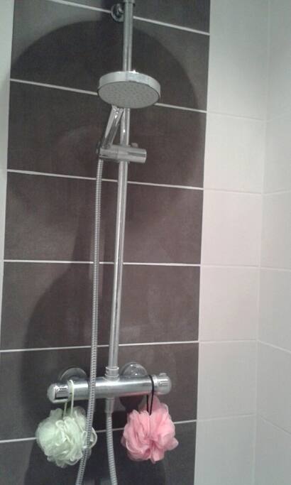 douche à l'italienne