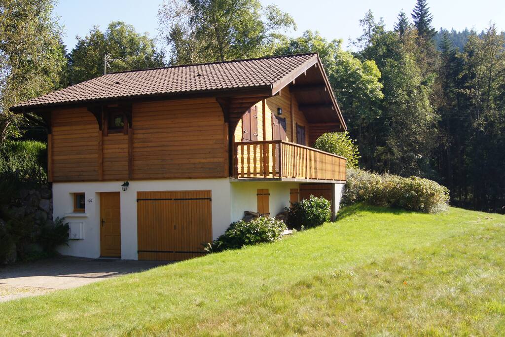 Le chalet en automne