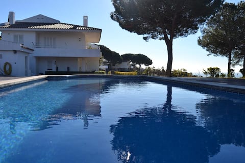 Twin houses in Sant Pol de Mar. Barcelona