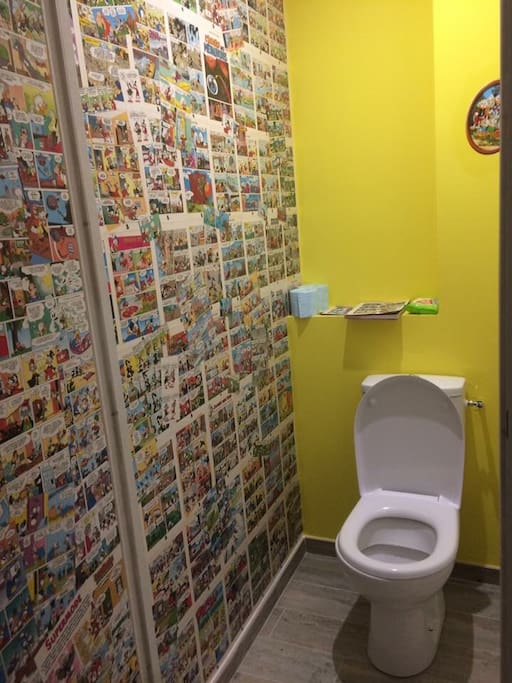 Toilettes « Picsou » de l’étage