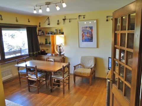 Top Airbnb: Cozy panorama 4 km from St Moritz in Celerina/Schlarigna