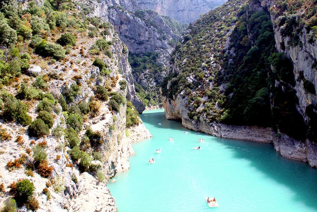 à 35 minutes de Quinson et du départ des Gorges du Verdon