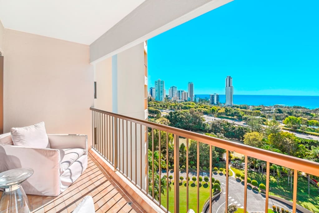 View from the balcony