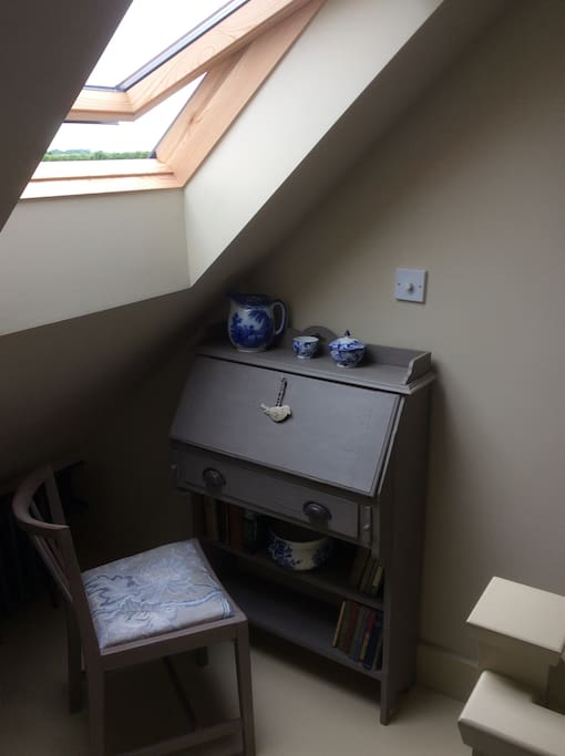 Part of loft bedroom