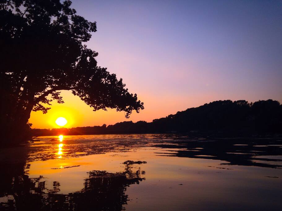 Sunset Paddleboat Ride