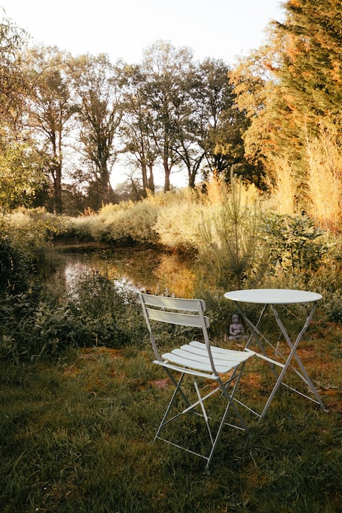Moulin de la Houssaie - Wooded park and its ponds