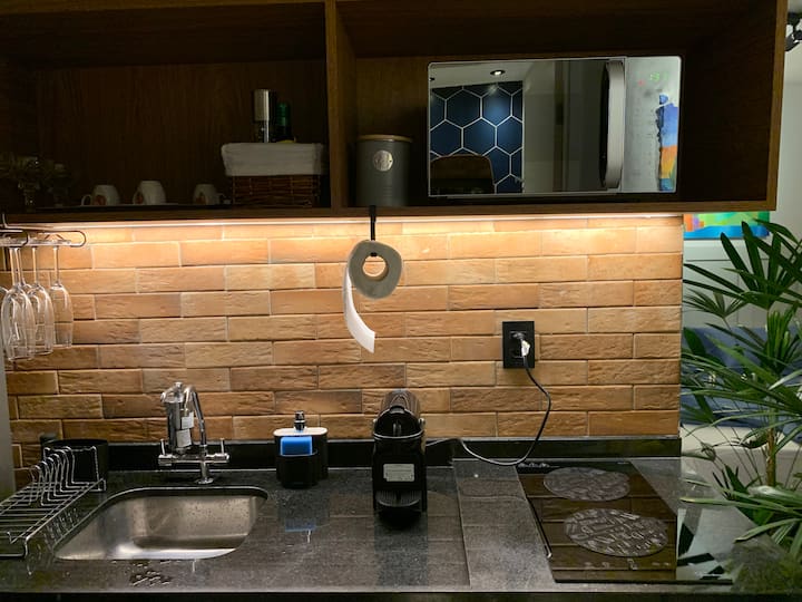 Studio Novo, Vista Linda, Sofisticação/ Piscina - São Paulo