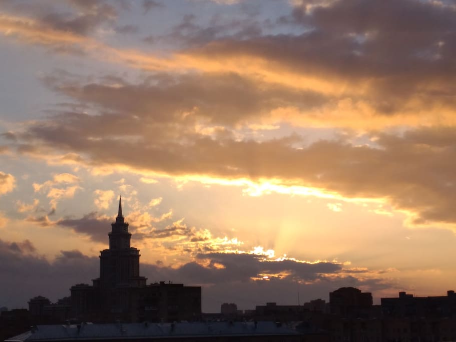 sunset view