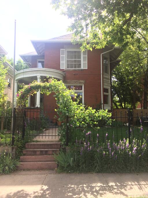 Front of house in June.
