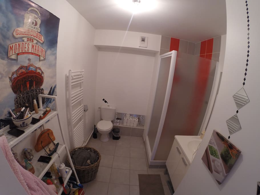 Bathroom with shower