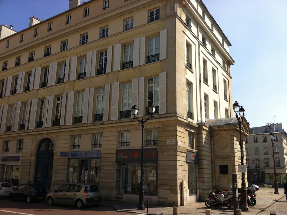 Notre immeuble, construit en 1750