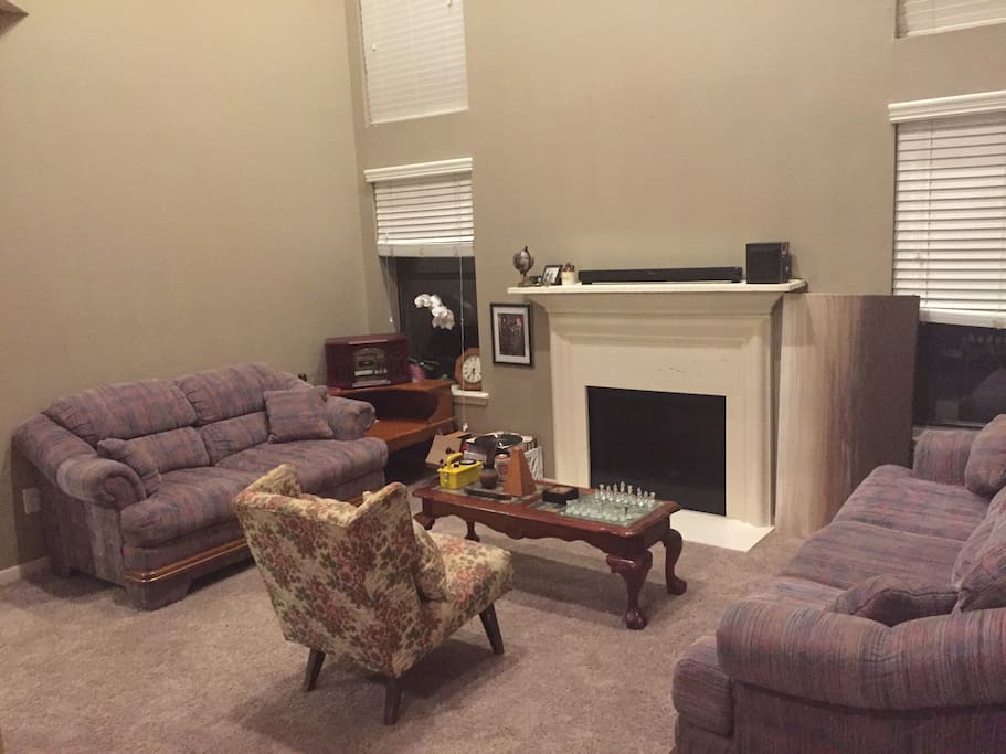 Open Living Room Space (TV coming soon)