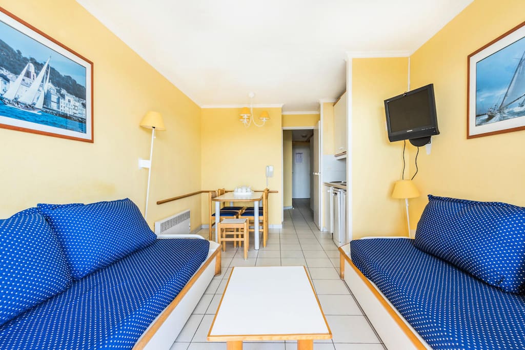 2 pièces 4/5 personnes Confort
