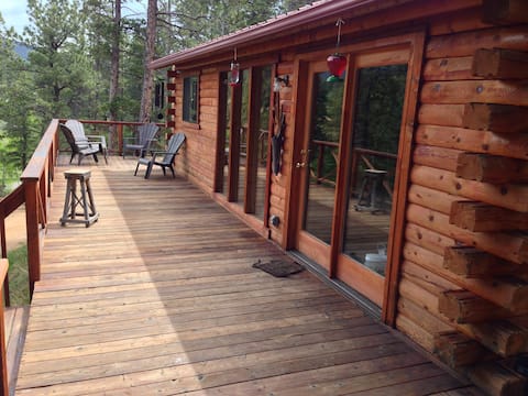 Deer Creek Log Cabin in Colorado!