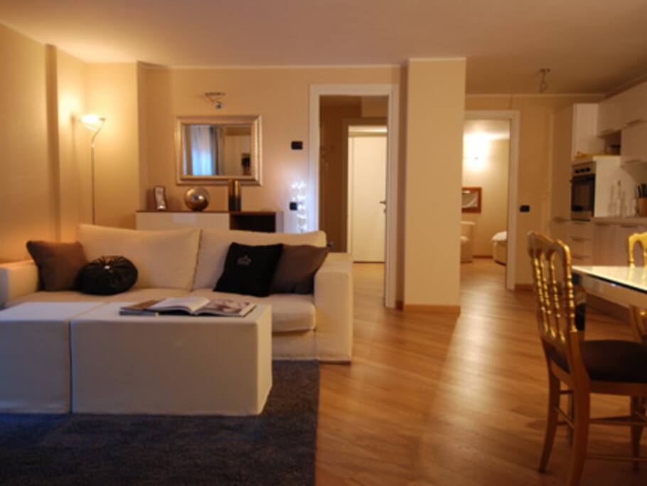 Living room, where you can relax after ski..