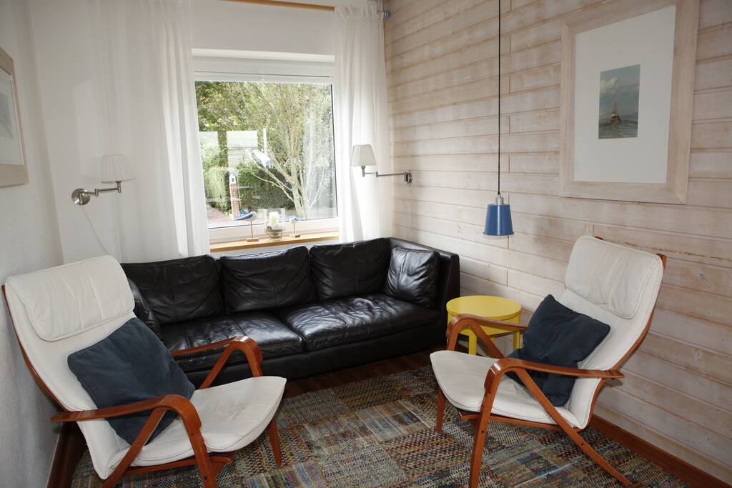 Gemütliche Wohnzimmer-Ecke