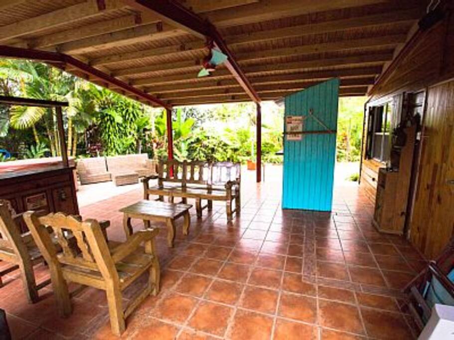 Tiled Deck