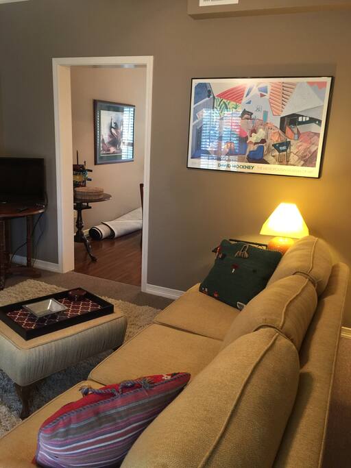 Living Room Sofa w/Ottoman