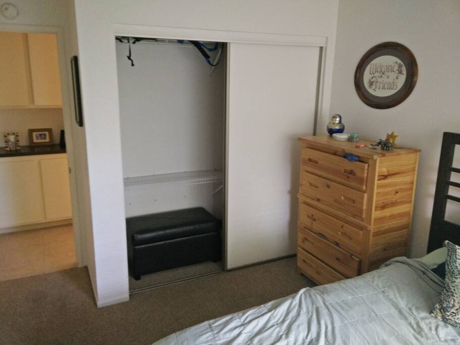 plenty of storage for your clothes and gear