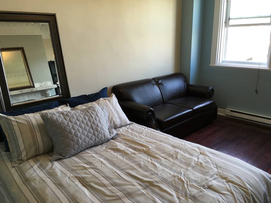 Master Bedroom with Sofa Couch