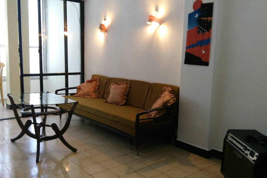 mid-century modern sofa
