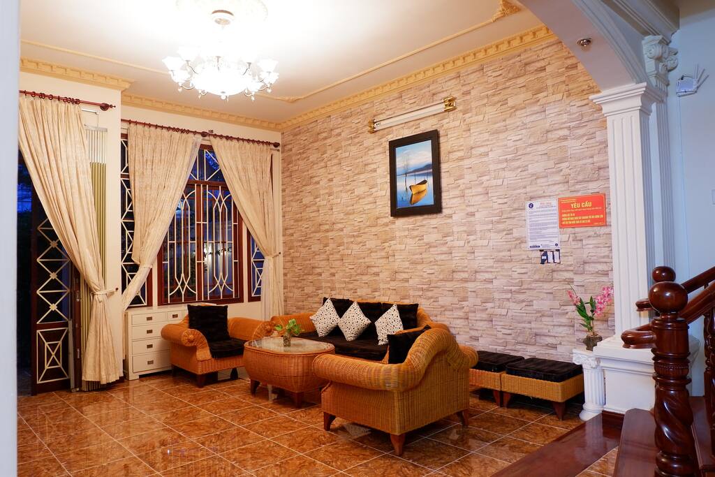 Vũng Tàu Villa Ali 1B has spacious living room