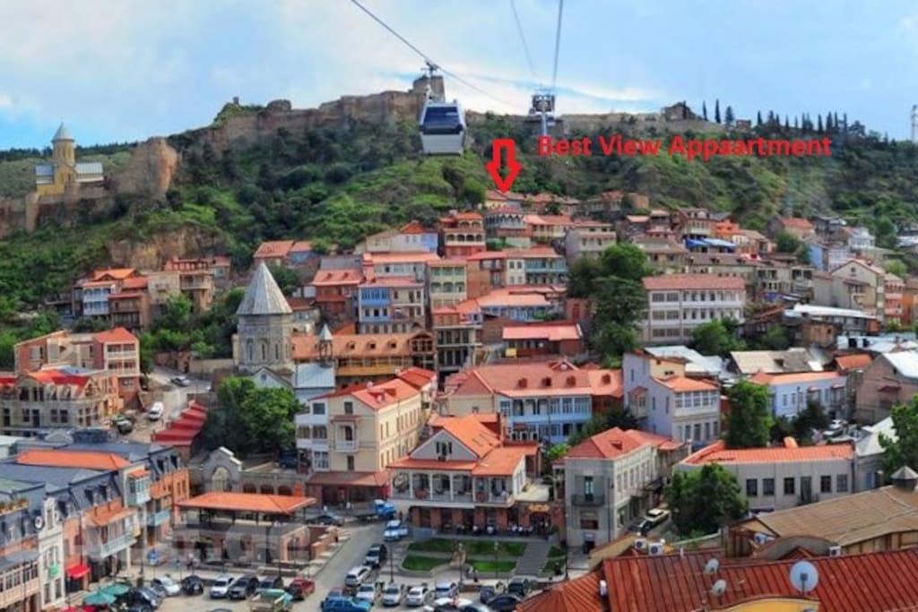 Location of Best View Tbilisi