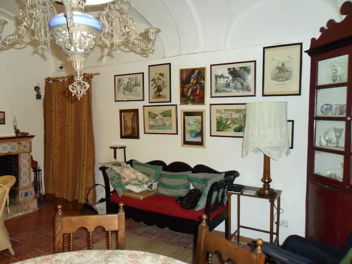 BED IN A HOUSE ON THE COSTA BRAVA