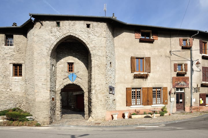 Sweet home in a medieval castle